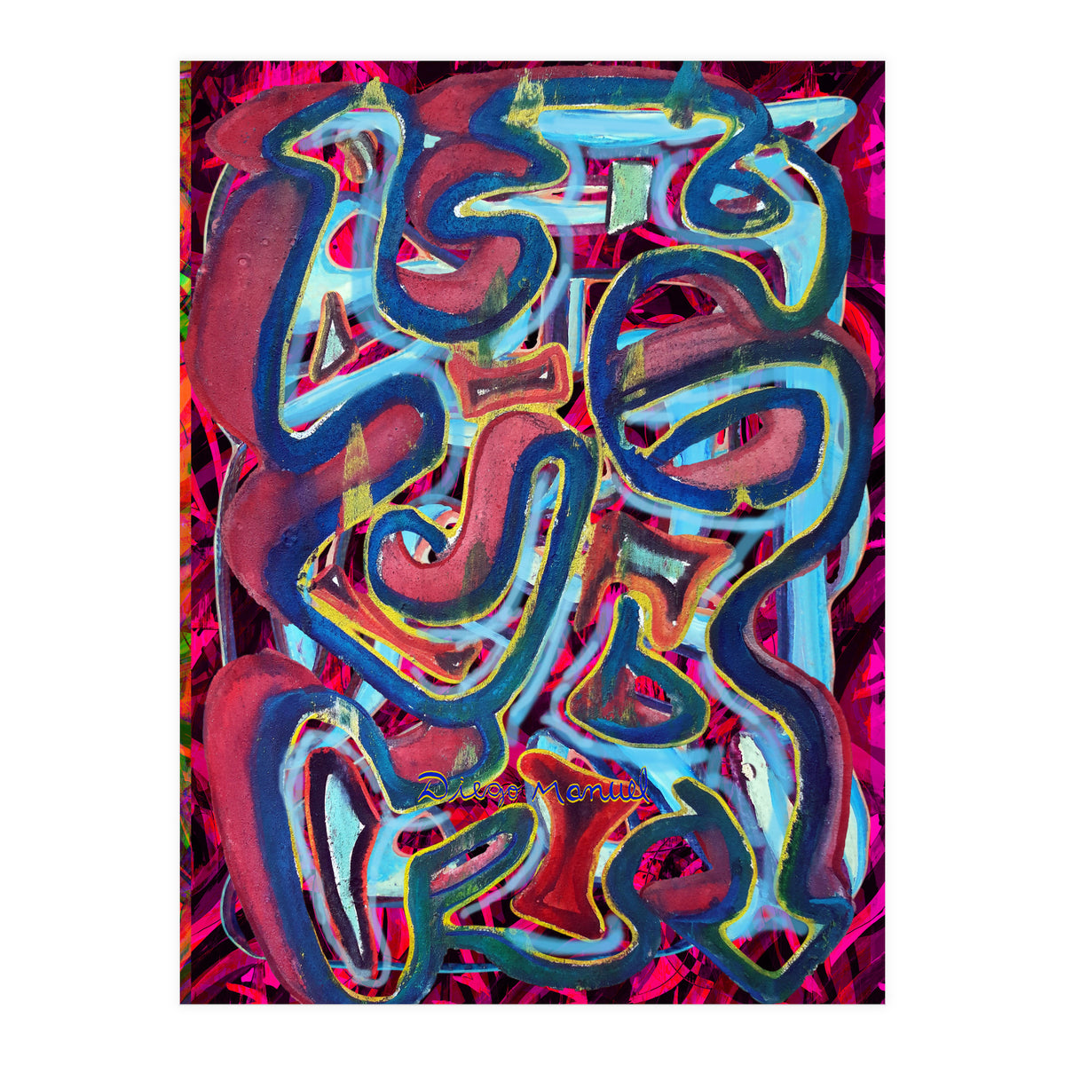 Graffiti Digital 2022 908 (Print Only)