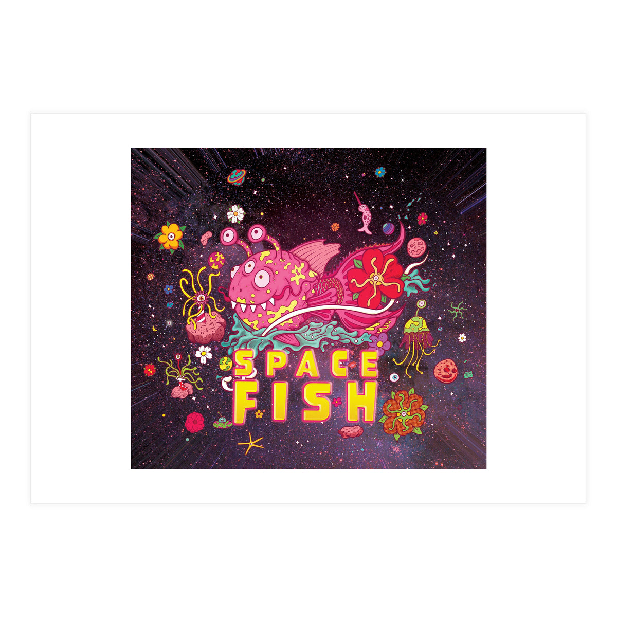 Space Fish  (Print Only)