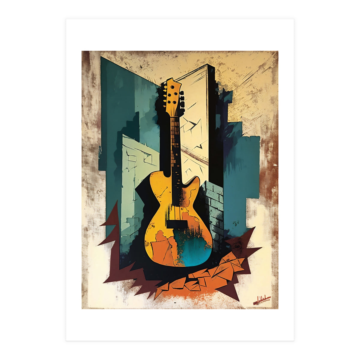 Guitar (Print Only)