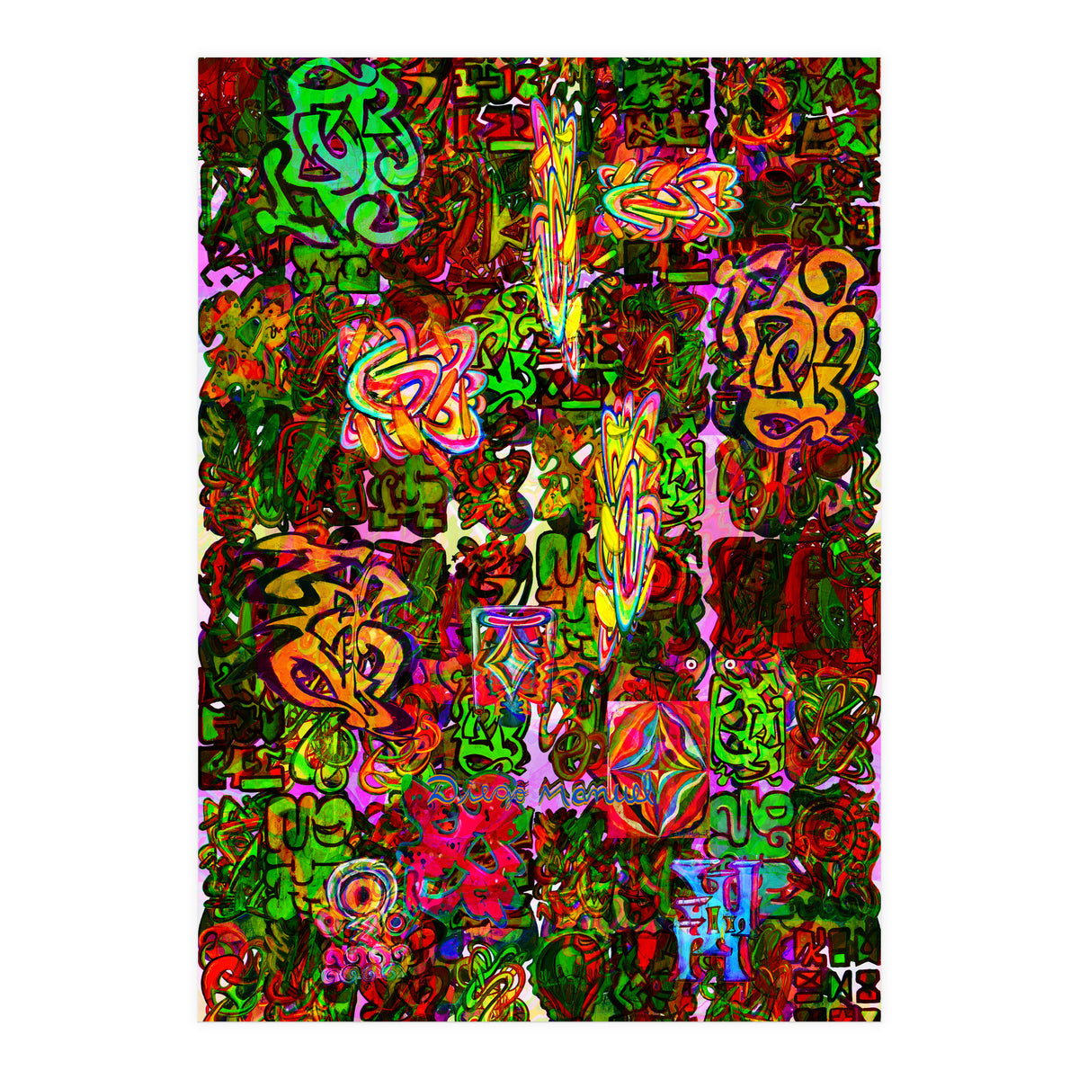 Graffiti Digital 2022 411 (Print Only)