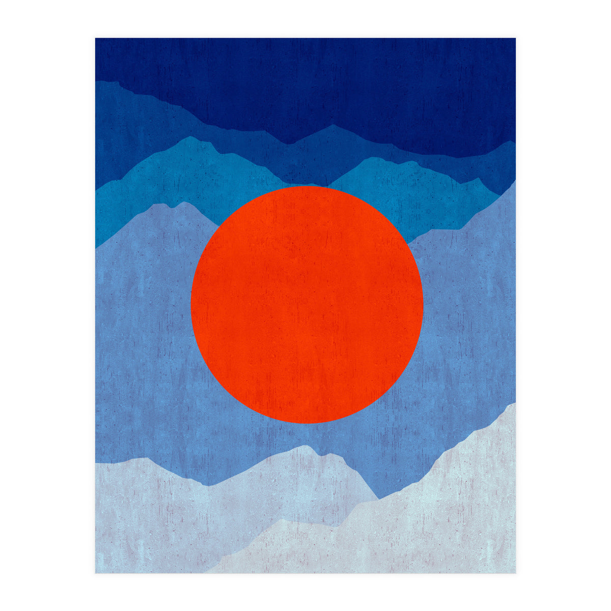 Geometric landscape II (Print Only)