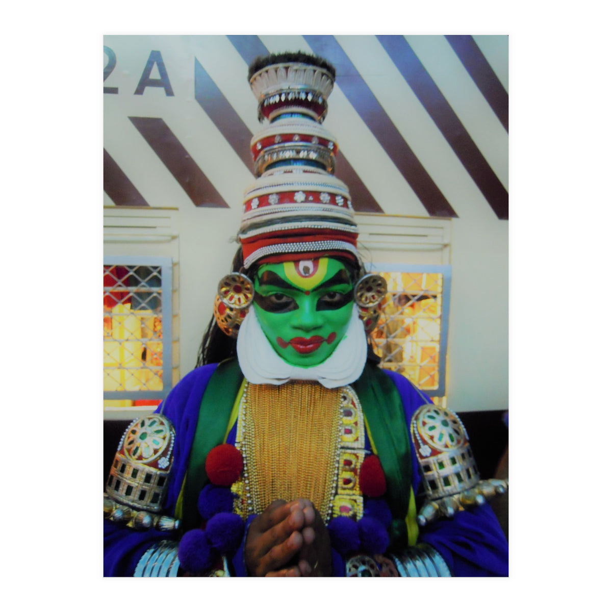Kathakali Face (Print Only)