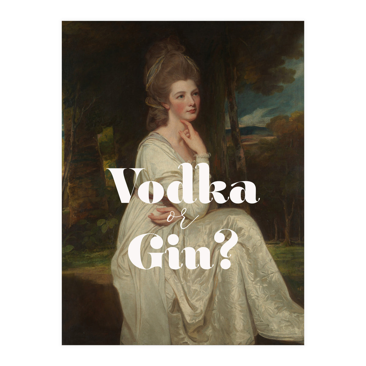 Vodka or Gin? (Print Only)