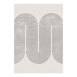 Mid-Century Modern No.28 - Woodblock Print (Print Only) thumbnail