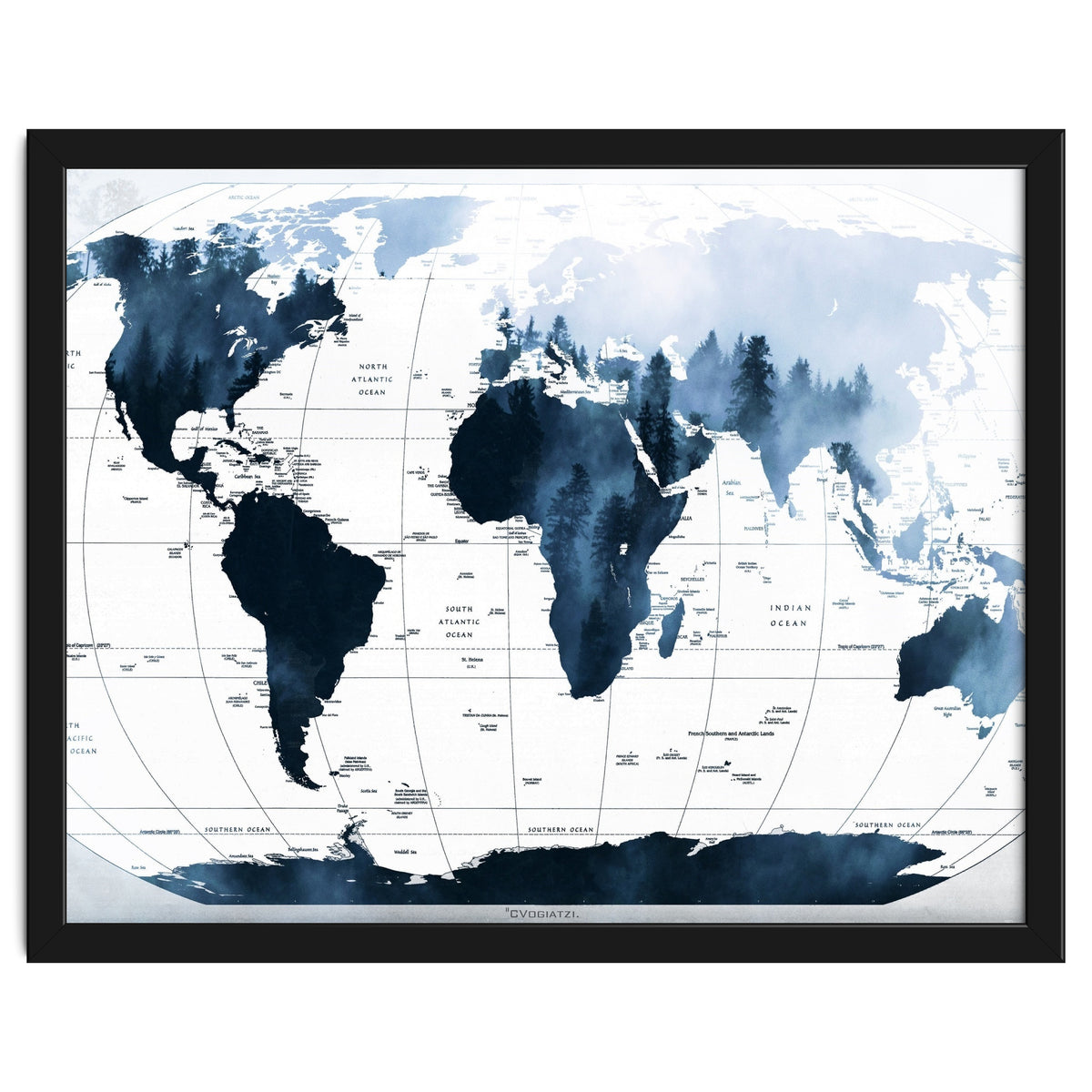 ALLOVER THE WORLD-Woods fog