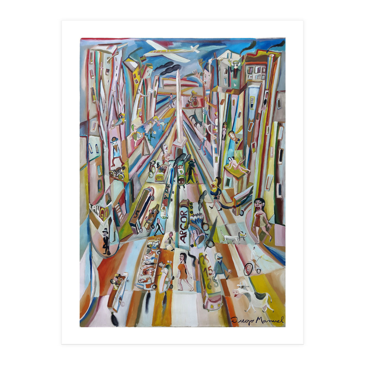 Av 9 De Julio (Print Only)