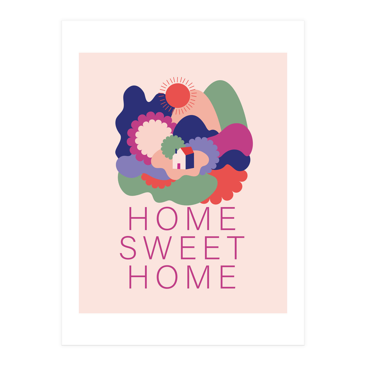 Home Sweet Home 22 Rgb (Print Only)