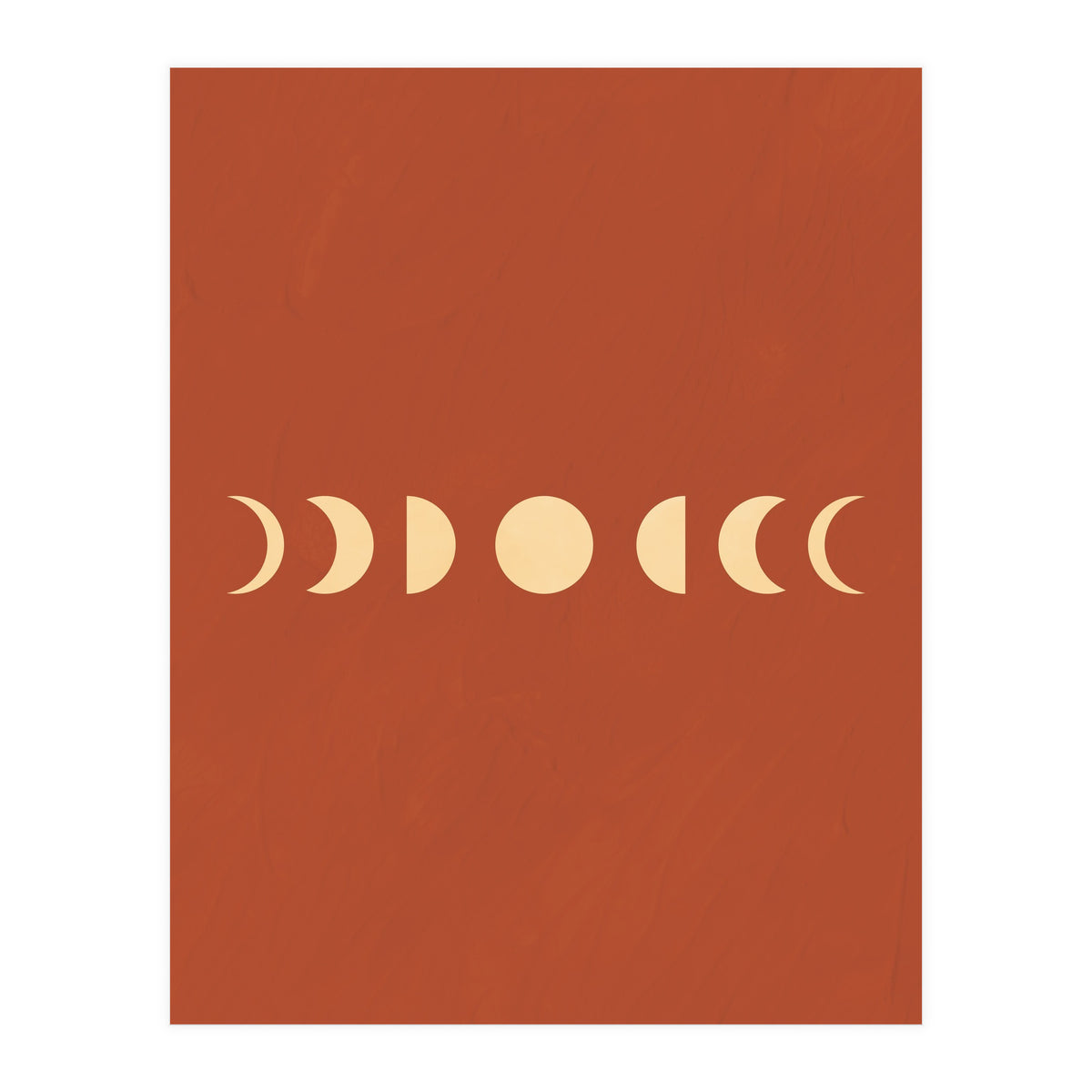 Lunar Eclipse Moon Phases III (Print Only)