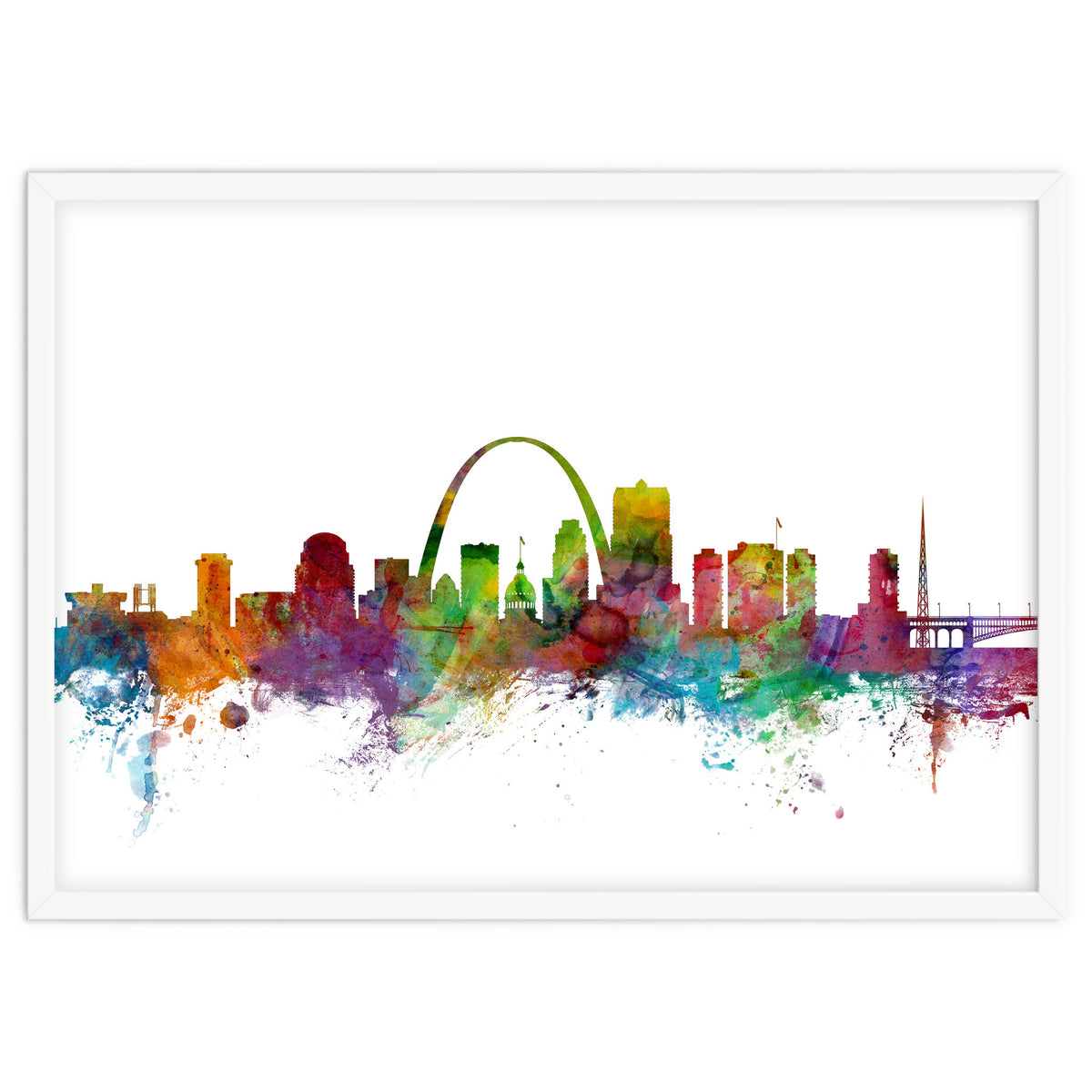 St Louis Missouri Skyline