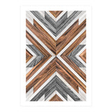 Urban Tribal Pattern No.4 - Wood (Print Only) thumbnail