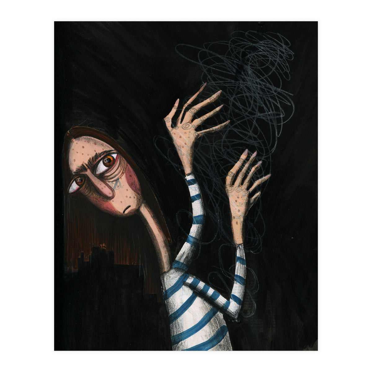 The Age Old Battle Wtih Self Doubt (Print Only)