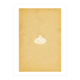 Minimalist vase and vintage paper (Print Only) thumbnail