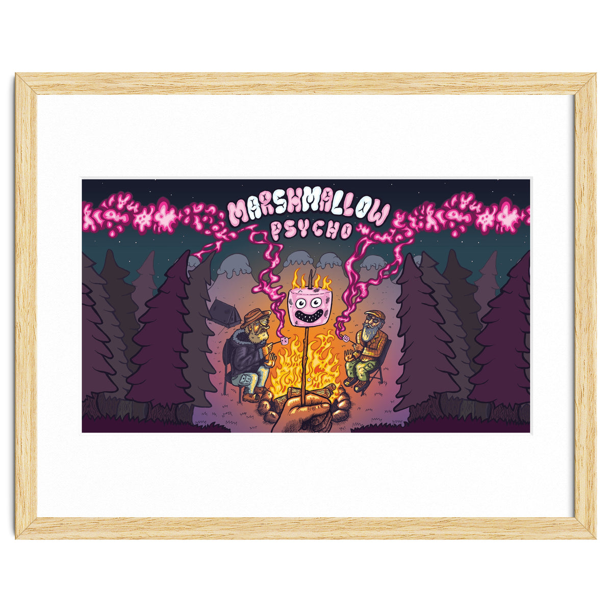 Marshmallow Psycho 12.3% ABV Bourbon Barrel Aged Marshmallow Stout