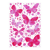 Pink Butterflies  (Print Only) thumbnail