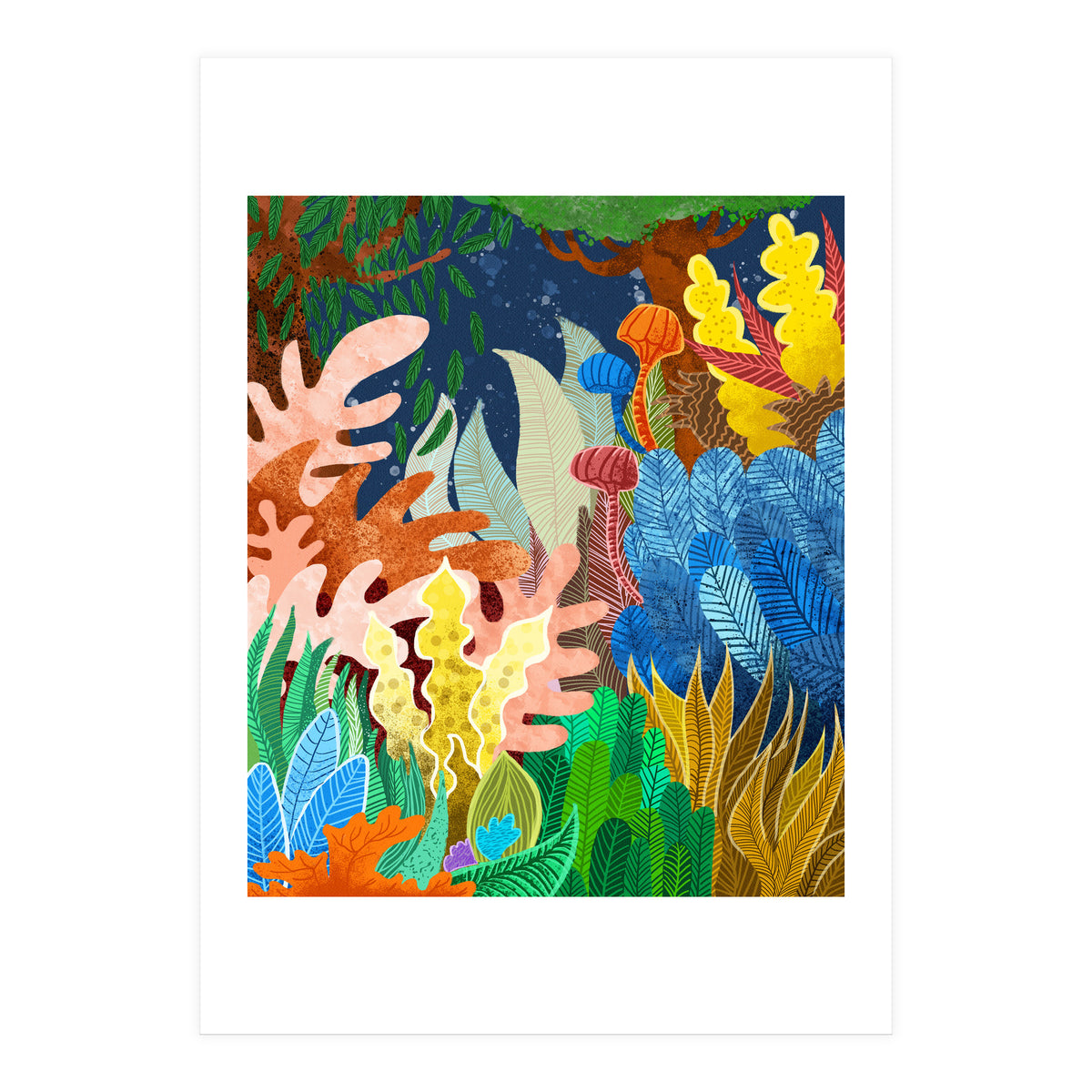 Night Forest (Print Only)