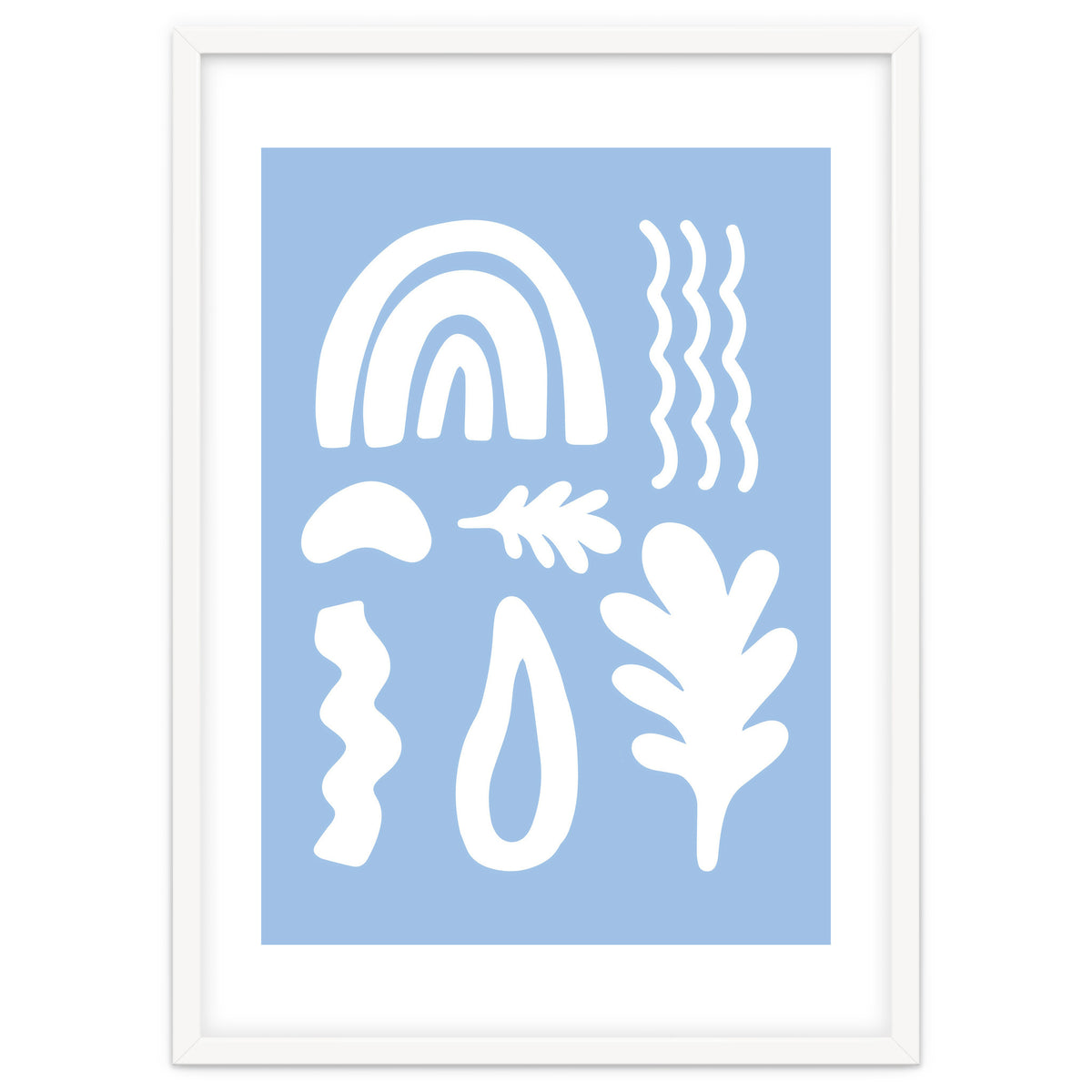 Abstract Happy Shapes