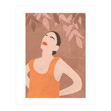 Mid Century Modern Boho Woman (Print Only) thumbnail