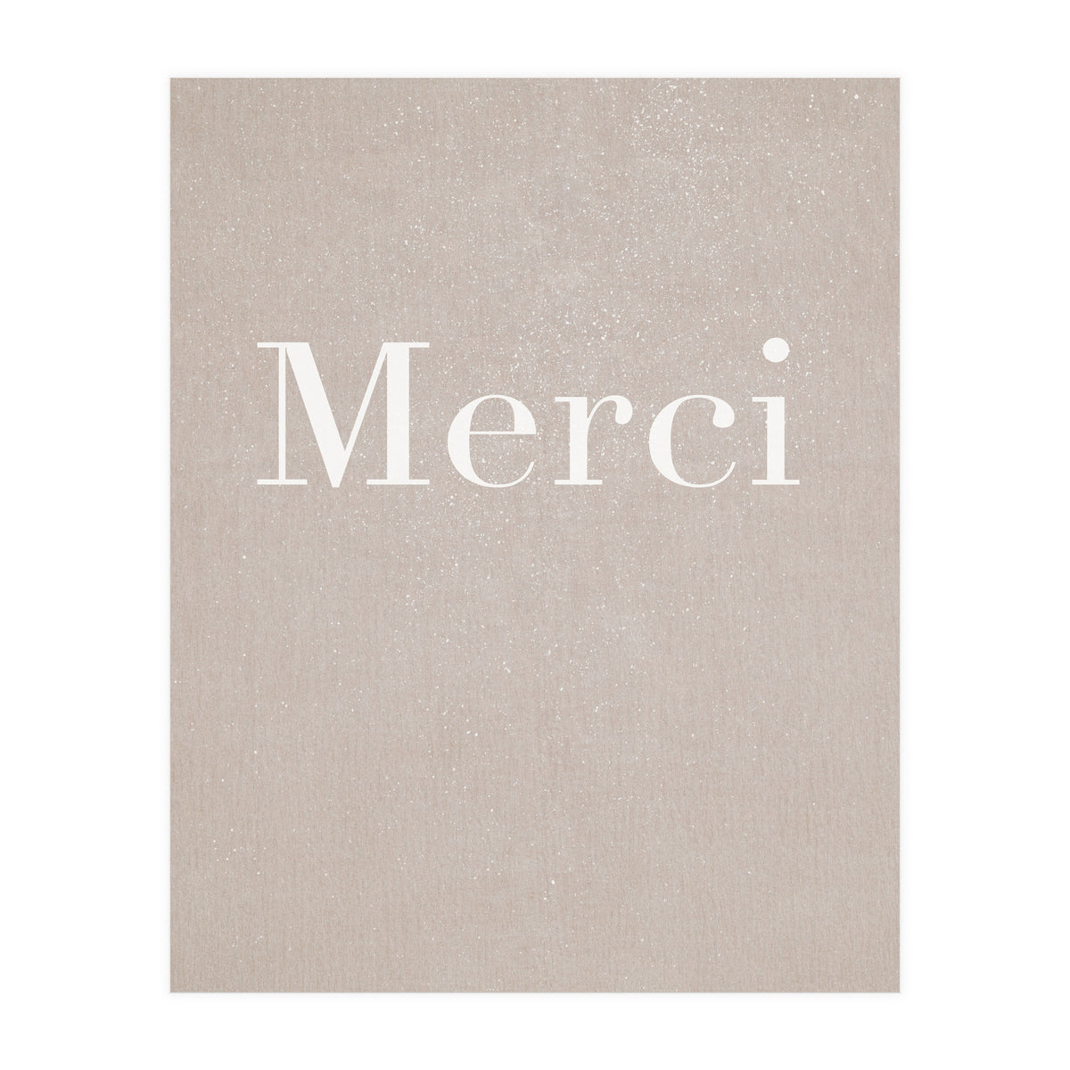 Merci Beige (Print Only)