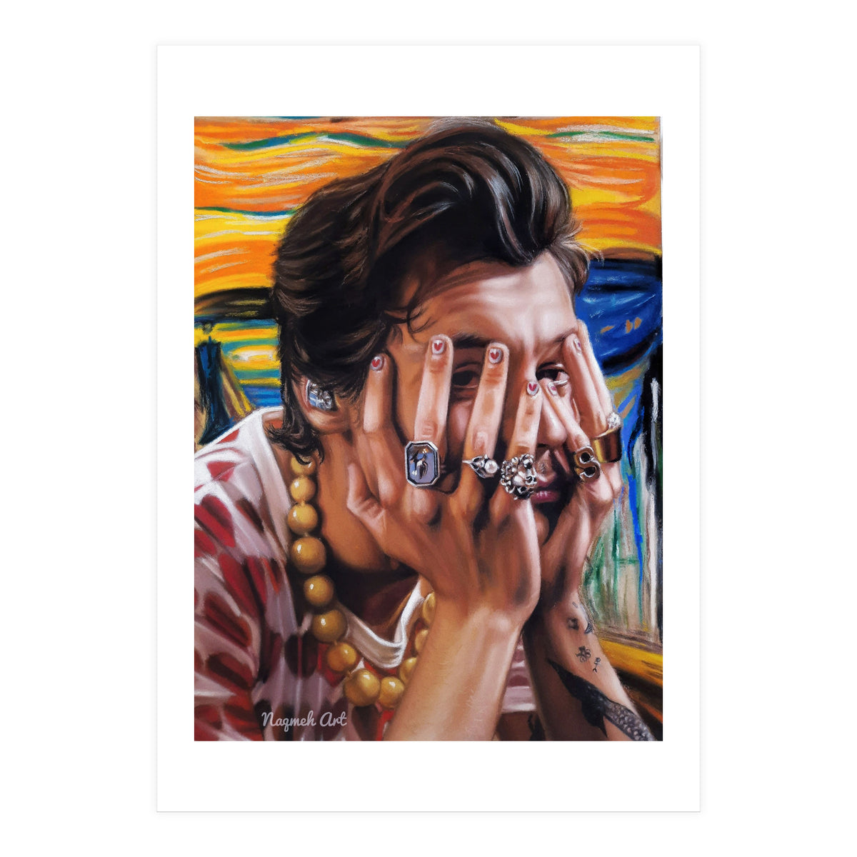 H Scream (Print Only)