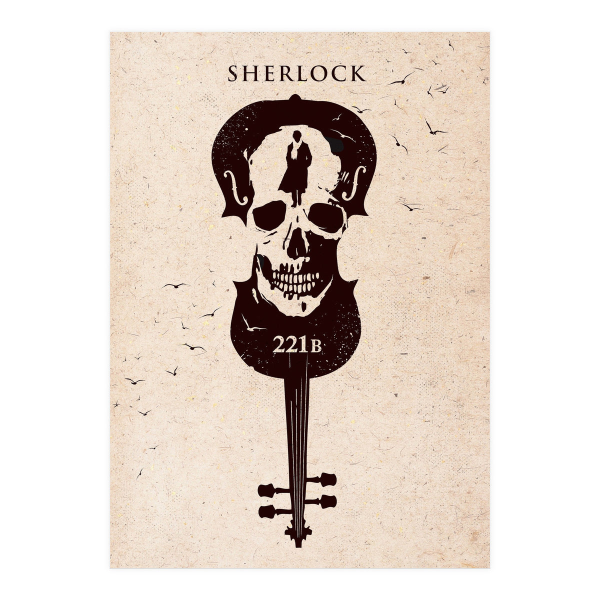 Sherlock movie poster (Print Only)