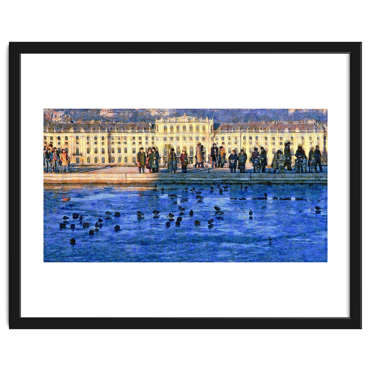 Winter's day at Schoenbrunn