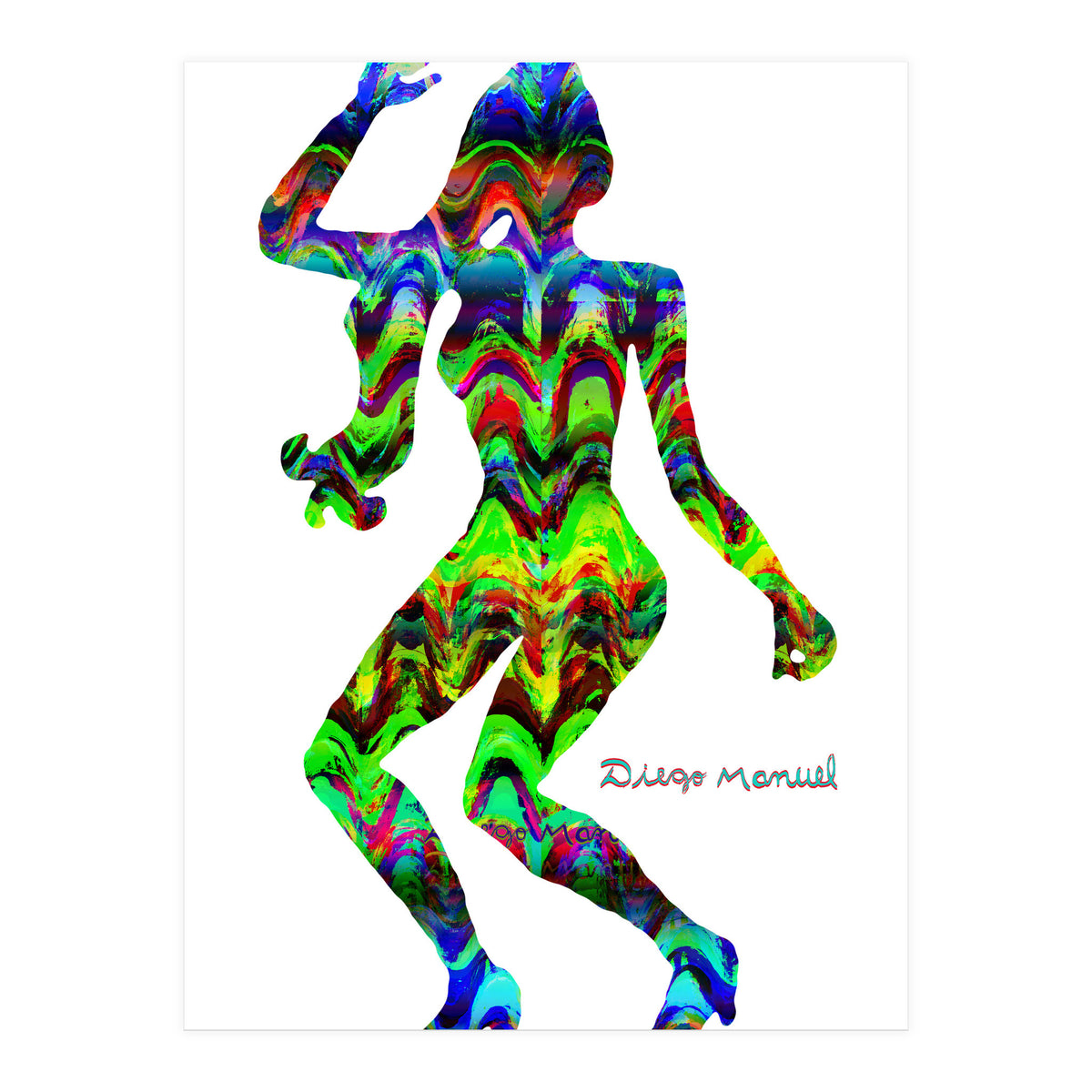 Dance Girl B 15  (Print Only)