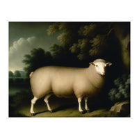 Sheep Classical Oil Painting (Print Only)