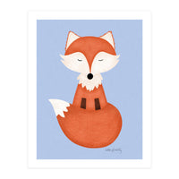 Sleeping Fox (Print Only)