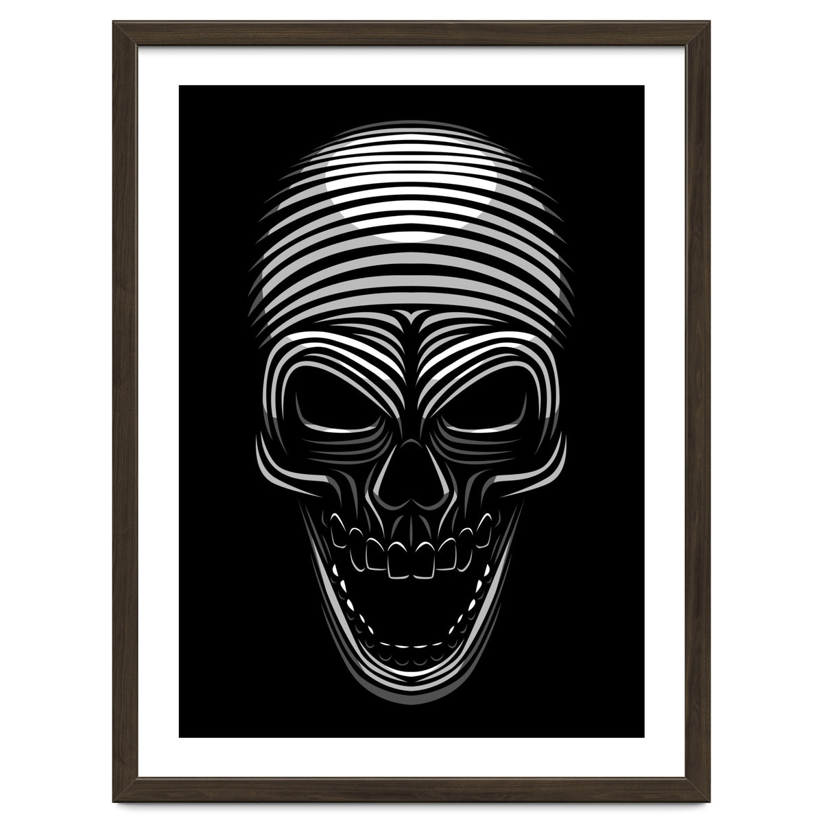 Lines Skull