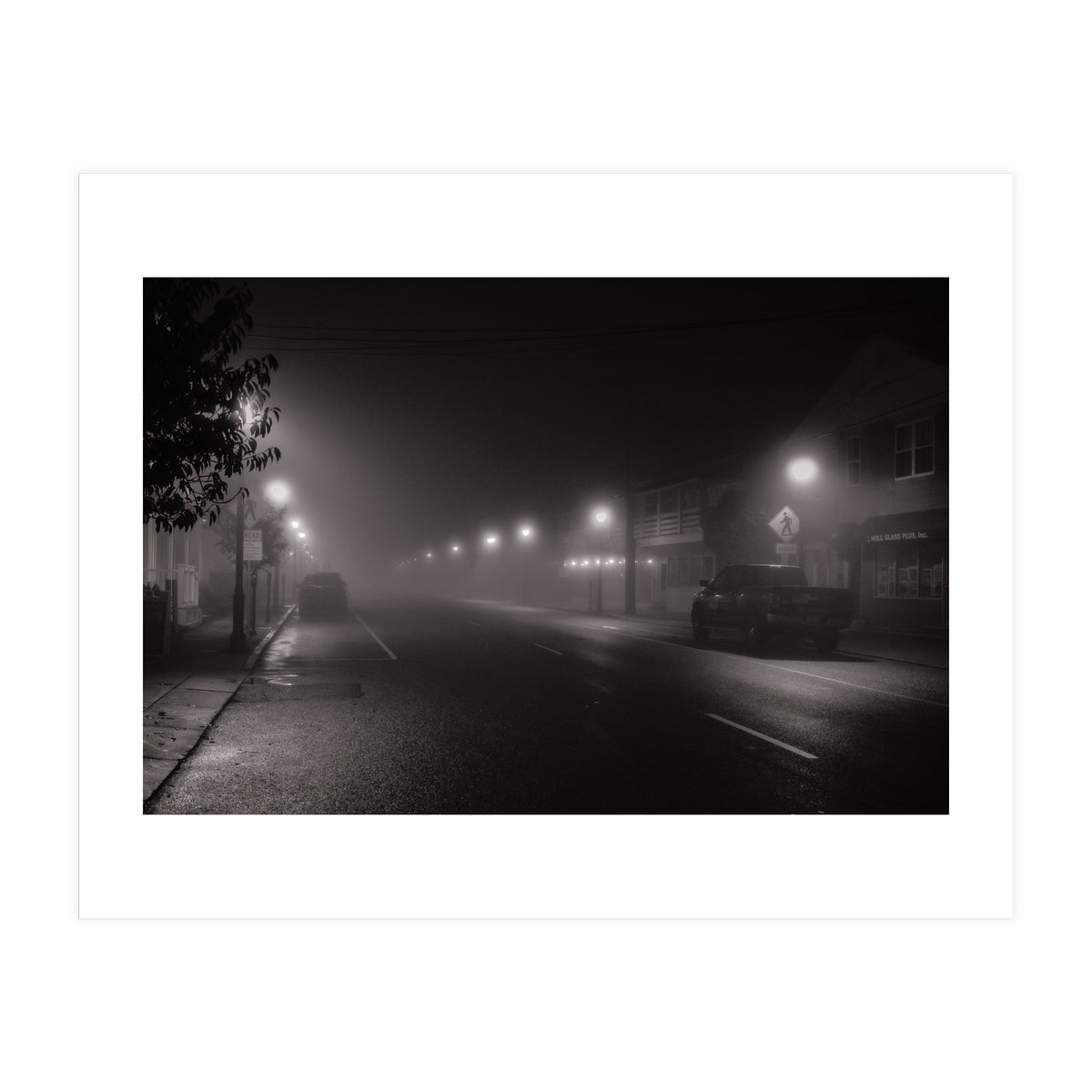 Foggy evening, Hull, Massachusetts  (Print Only)