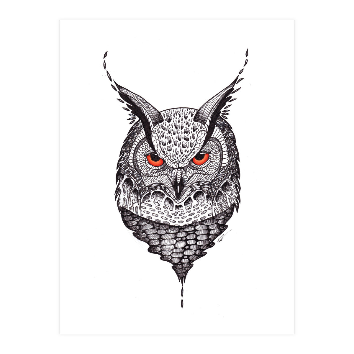 Owl (Print Only)