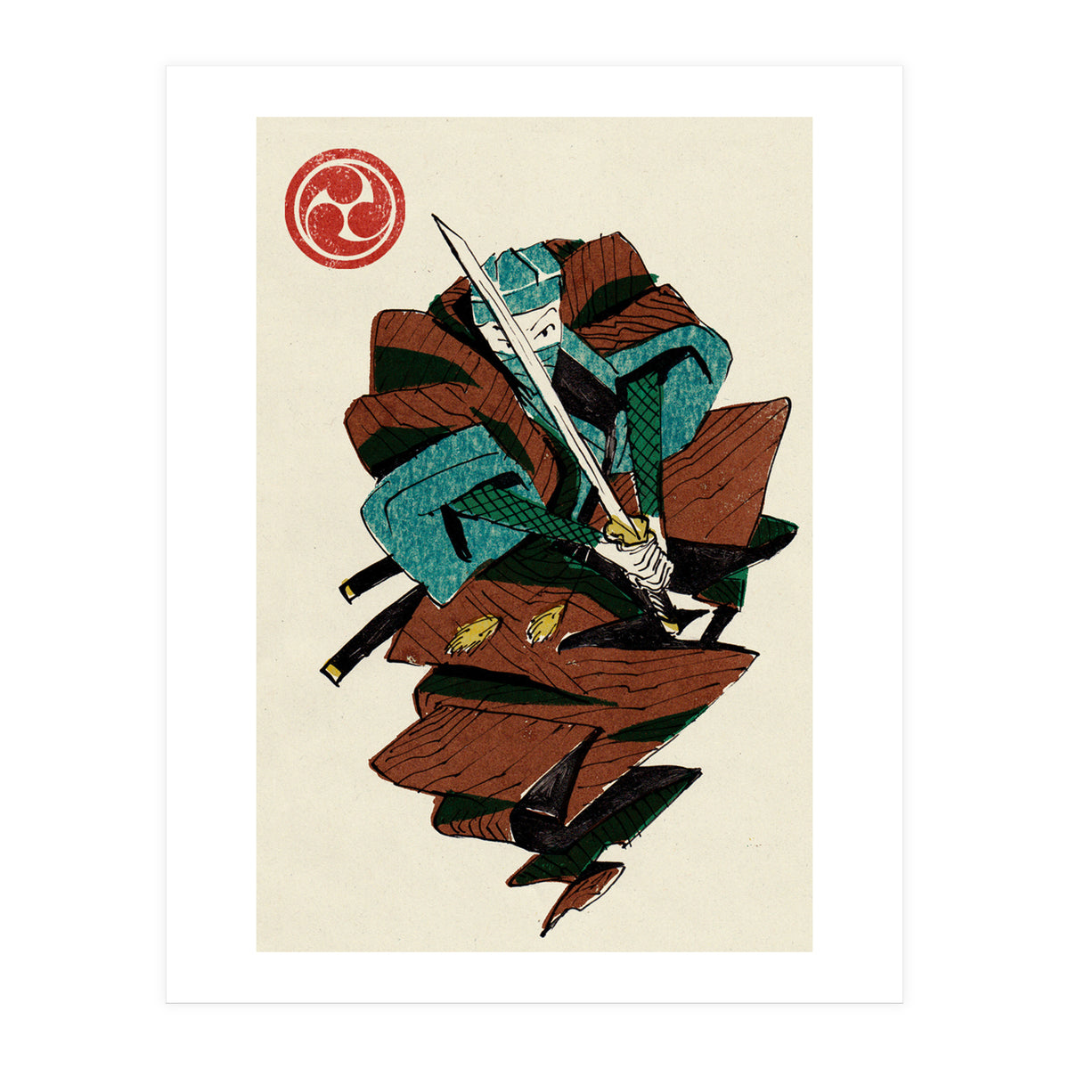 Slice & Dice - Ninja (Print Only)