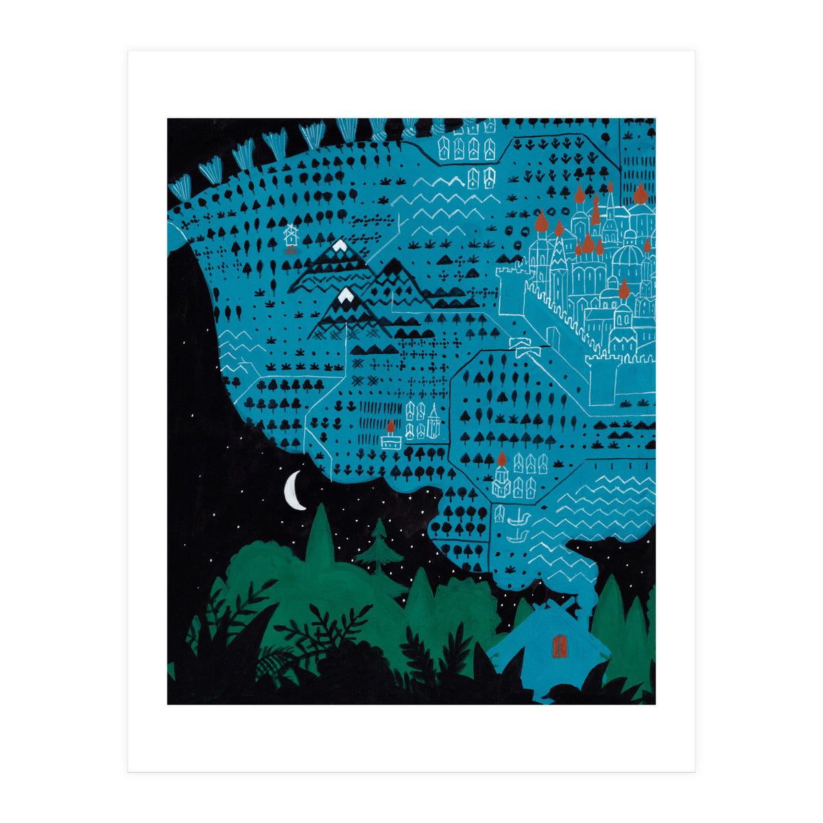 Russian Folk Tales - Go There, I don´t know where, bring me that, I don´t know what (Print Only)