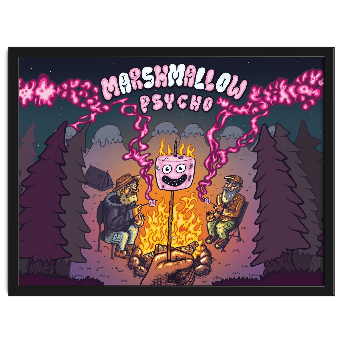 Marshmallow Psycho 12.3% ABV Bourbon Barrel Aged Marshmallow Stout