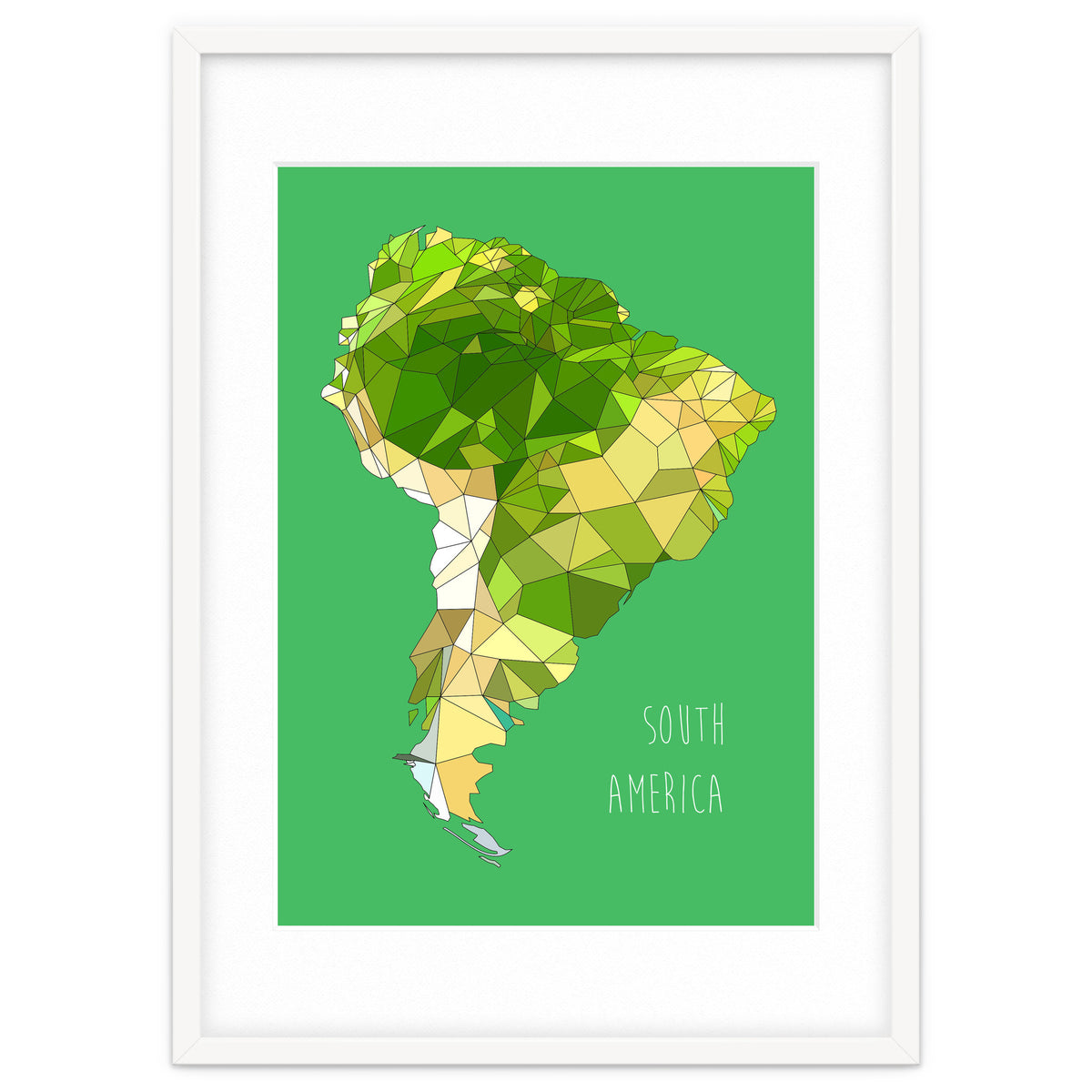 SOUTH AMERICA – Green