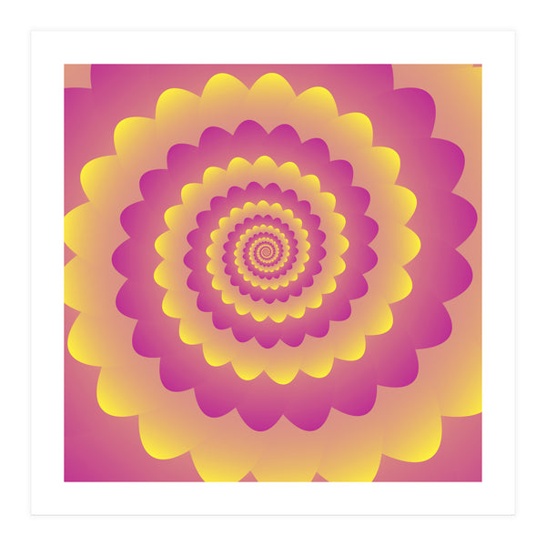 Indain Rangoli Pattern  (Print Only)