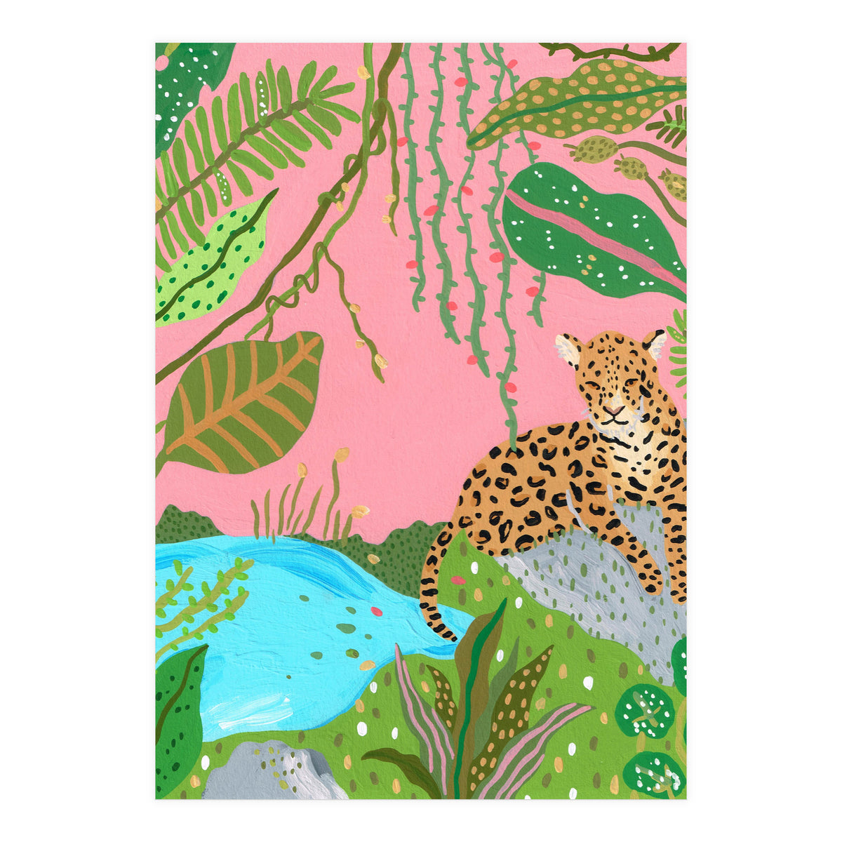 Tigress Of The Jungle (Print Only)