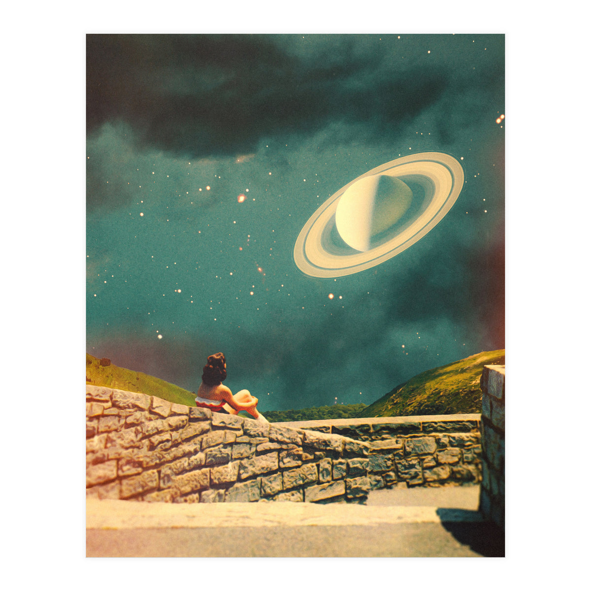 Alone With Saturn (Print Only)