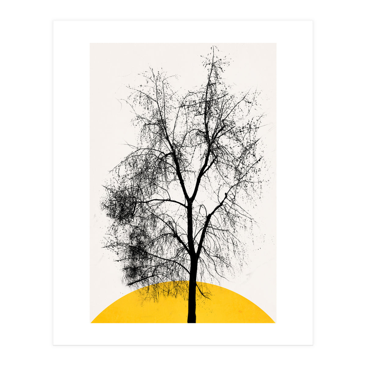 Dark Feather Tree (Print Only)