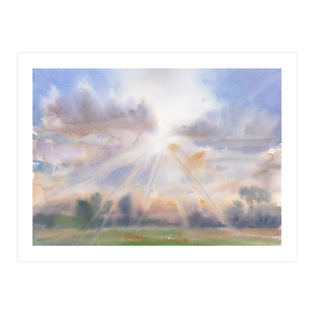 Beautiful Sunset   (Print Only)