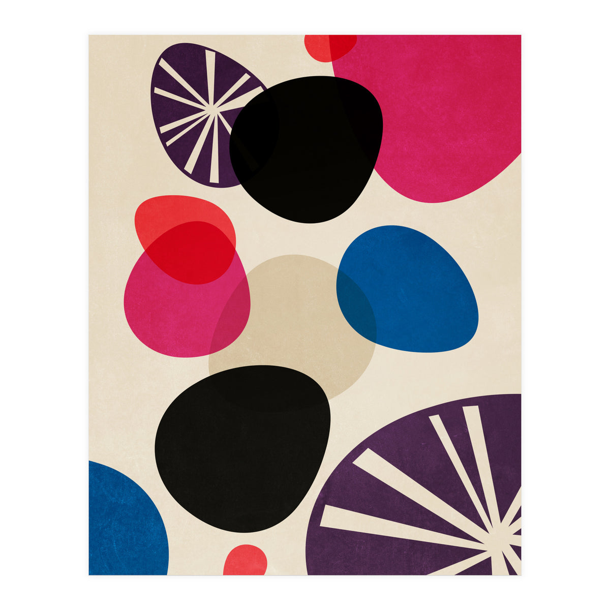 Pebbles in the Sandy Ground (Print Only)