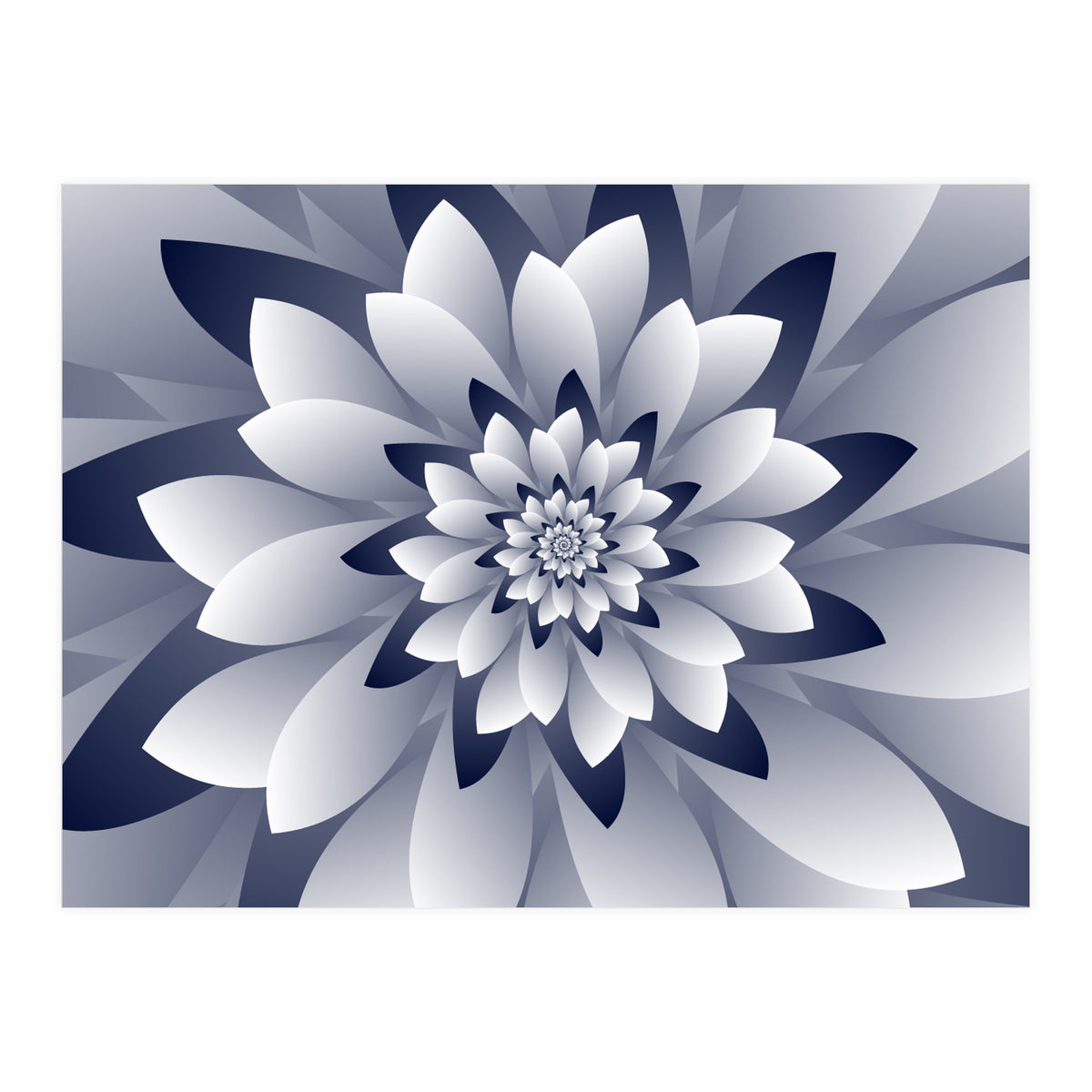 White Floral (Print Only)