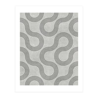 My Favorite Geometric Patterns No.30 - Grey (Print Only)