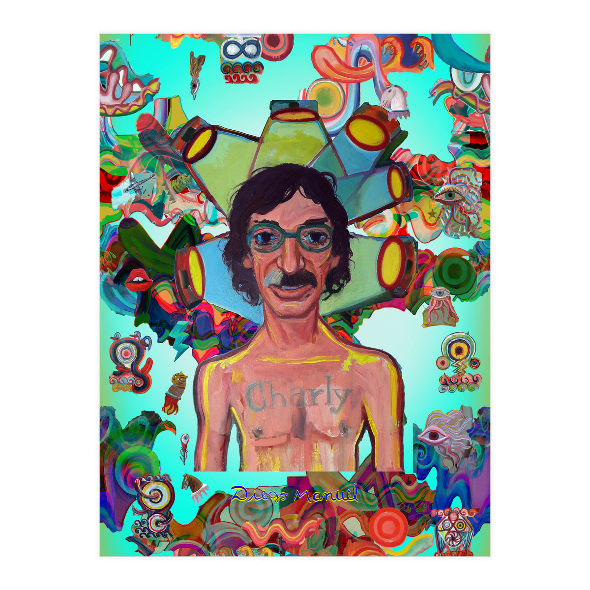 Charly Y Graffitis (Print Only)