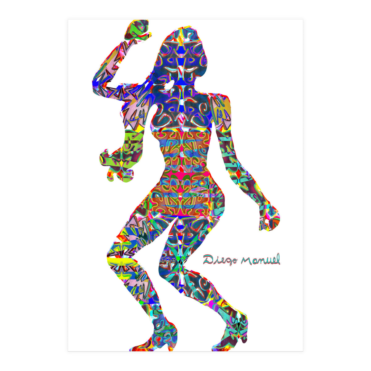 Dance Girl B 18  (Print Only)