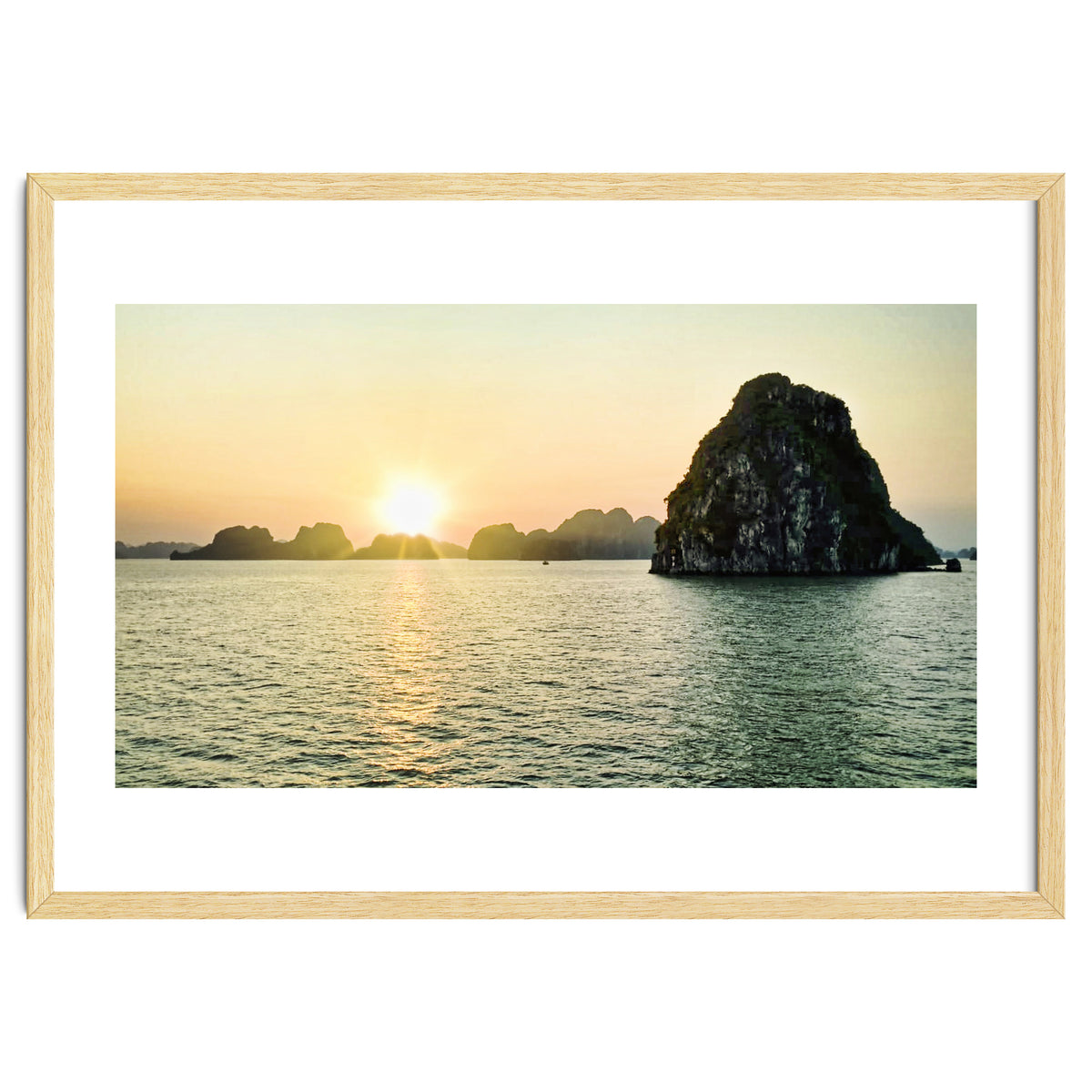 Sunset, Halong Bay