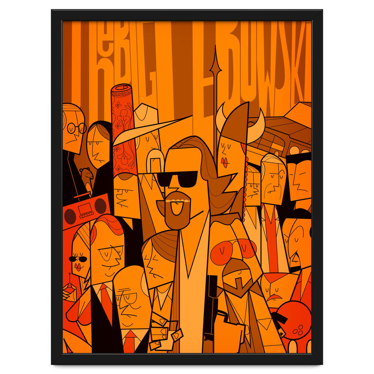 The Big Lebowski Alternative Movie Poster