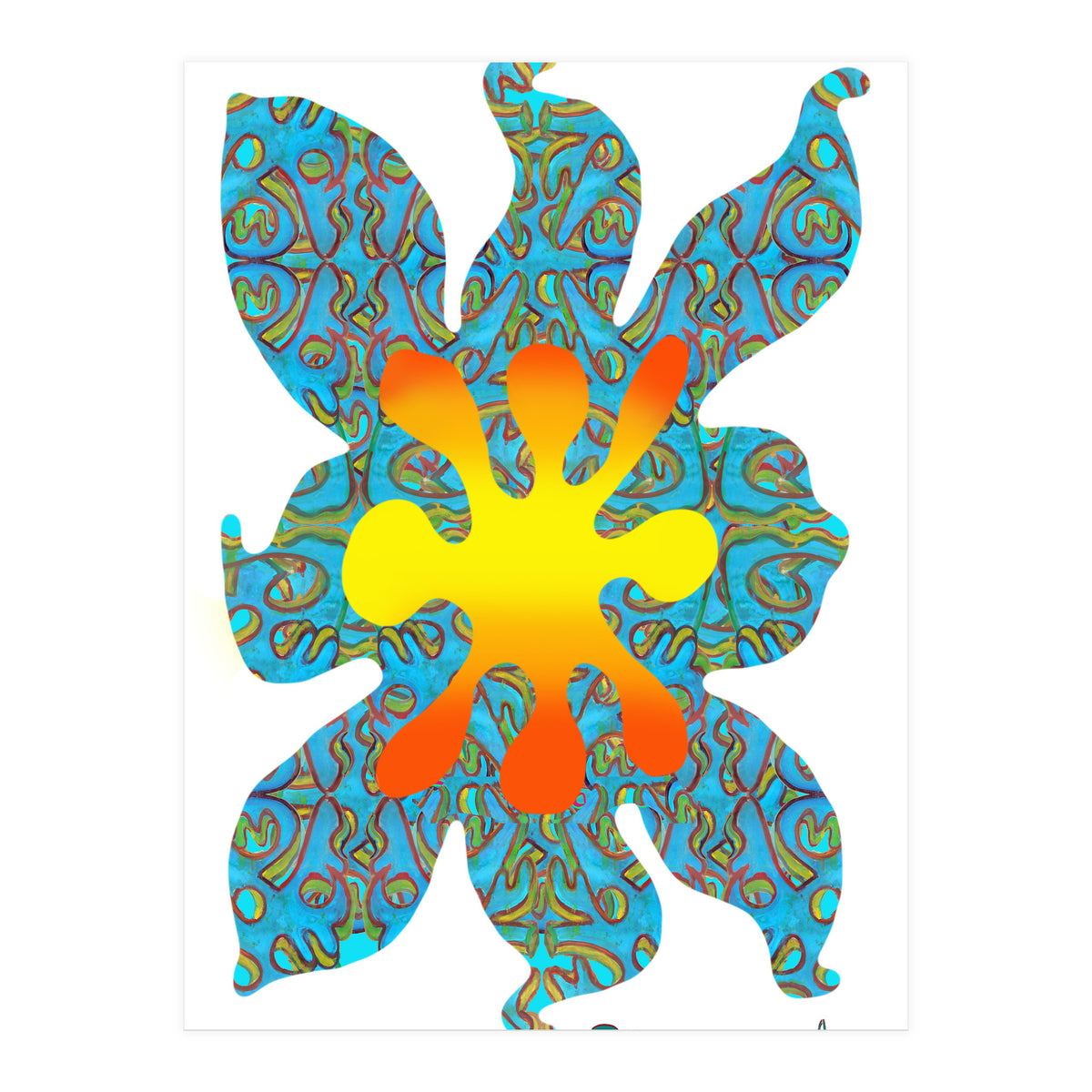 Fuego 61 Copia (Print Only)