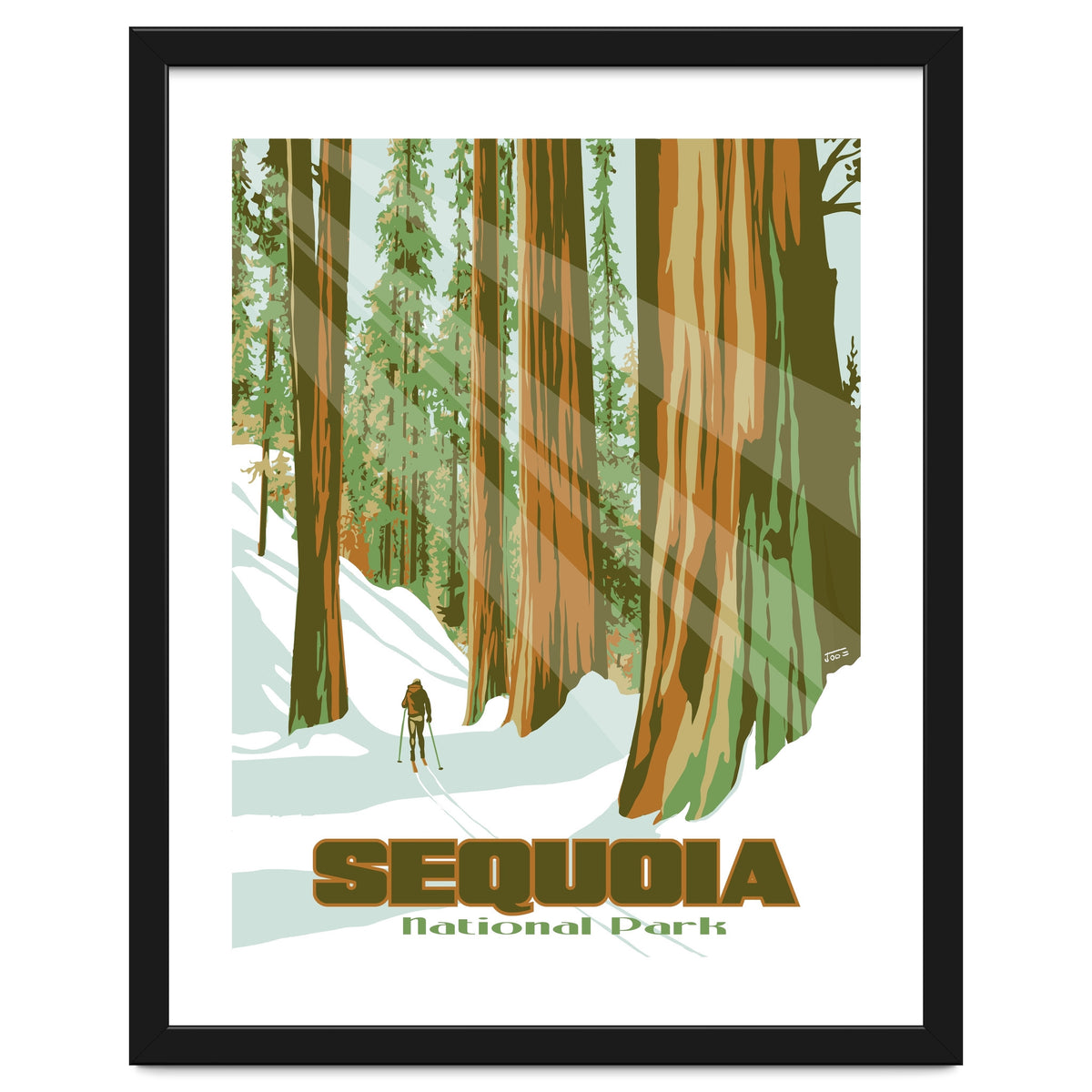 Sequoia National Park Poster