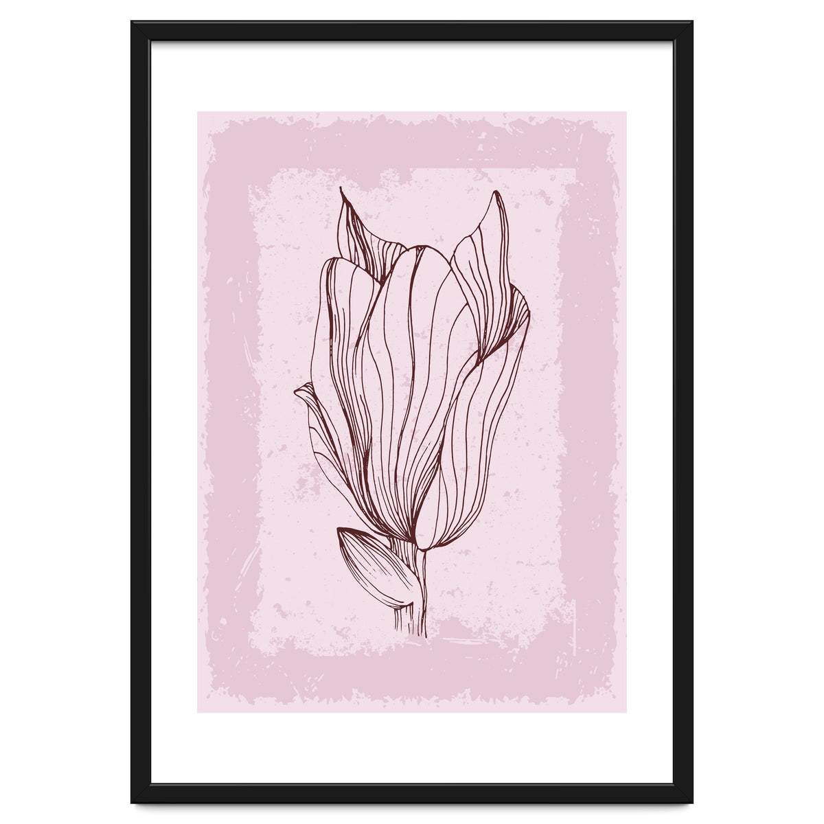 Magnolia Abstract Geometric Nordic